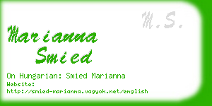 marianna smied business card